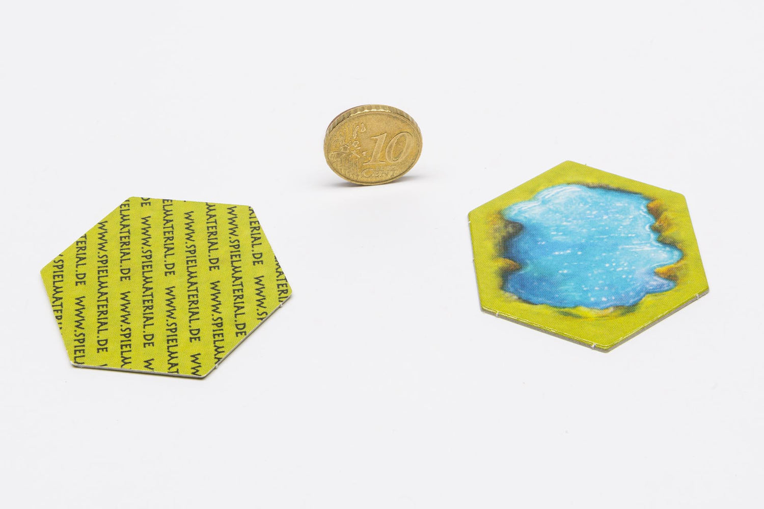 landscape counters hexagonal