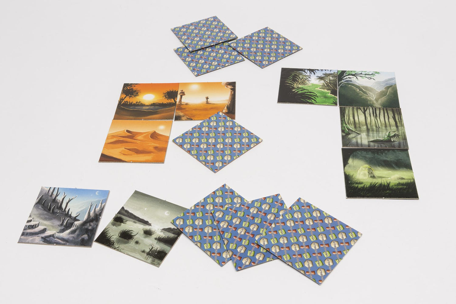 Mystische Landschaftsfelder