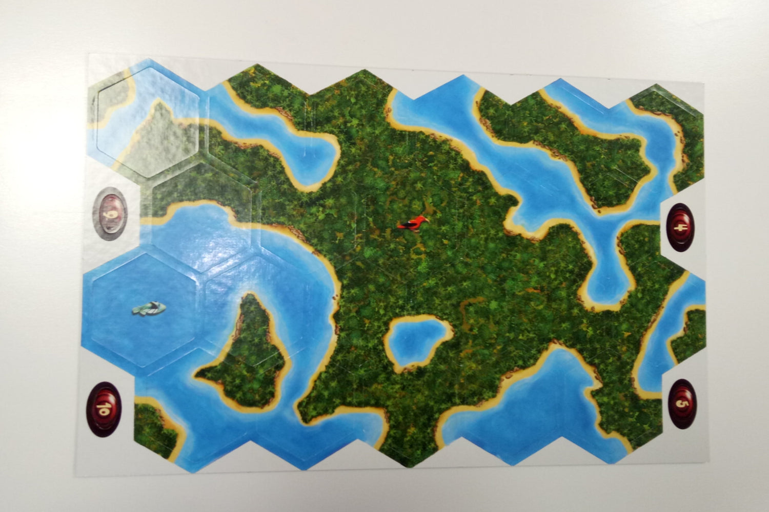 landscape counters hexagonal Amazonas