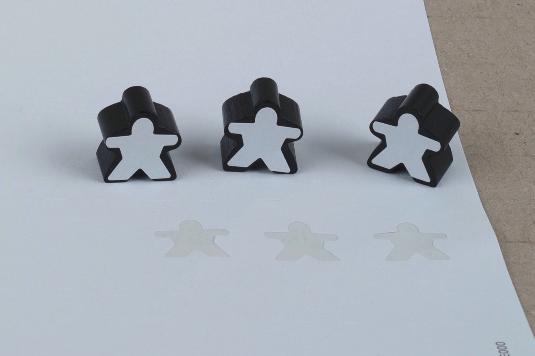 Etiketten für Meeple P0015c und P0015g