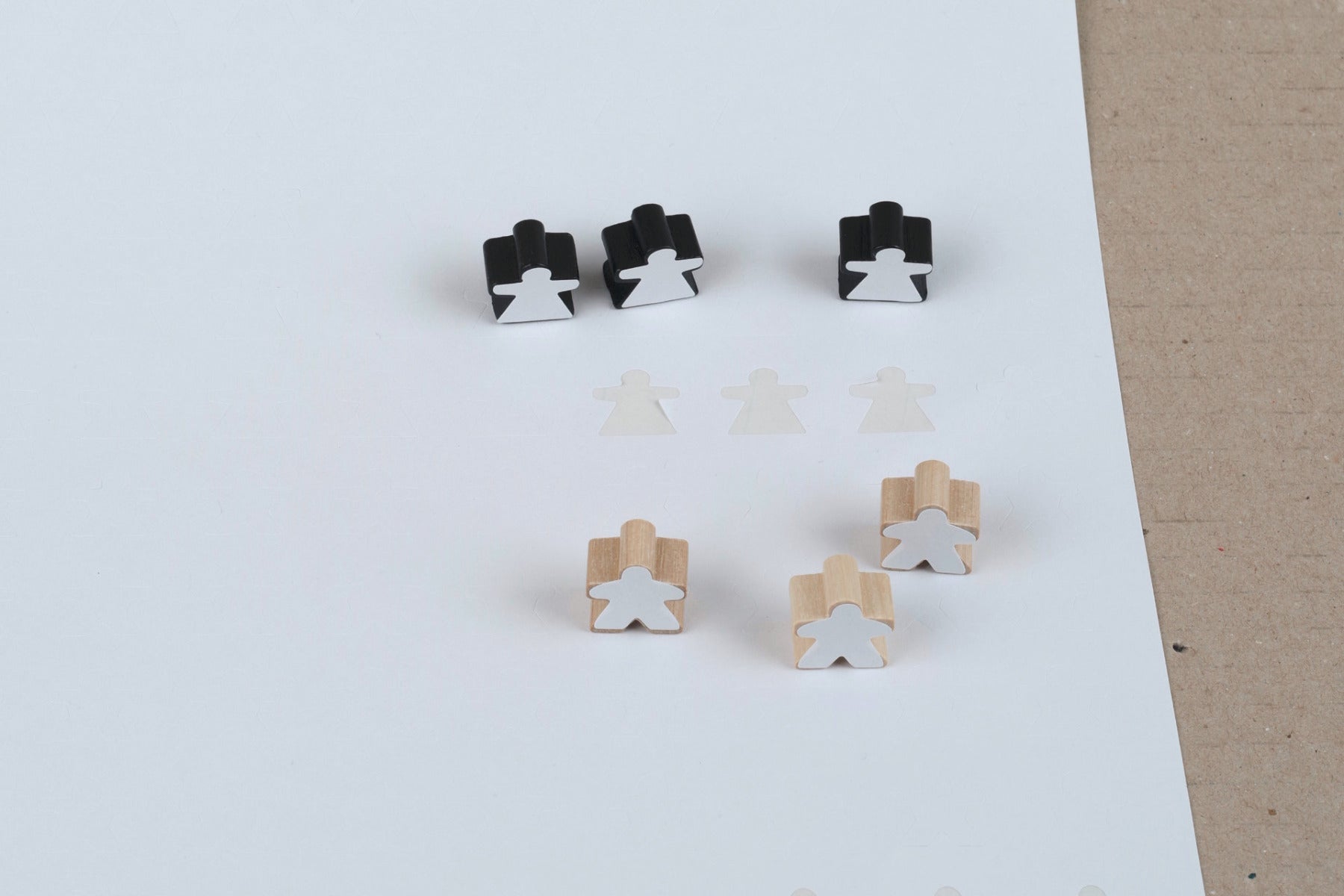 Etiketten für Meeple P0015c und P0015g