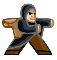 Dieb - Aufkleber für Meeple