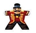 Zirkus Direktor - Aufkleber für Meeple