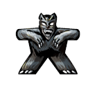 Werewolf - Label for Meeples
