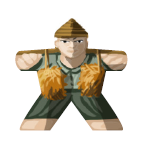 Shaman - Label for Meeples