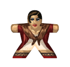 Prostitute 1 - Label for Meeples
