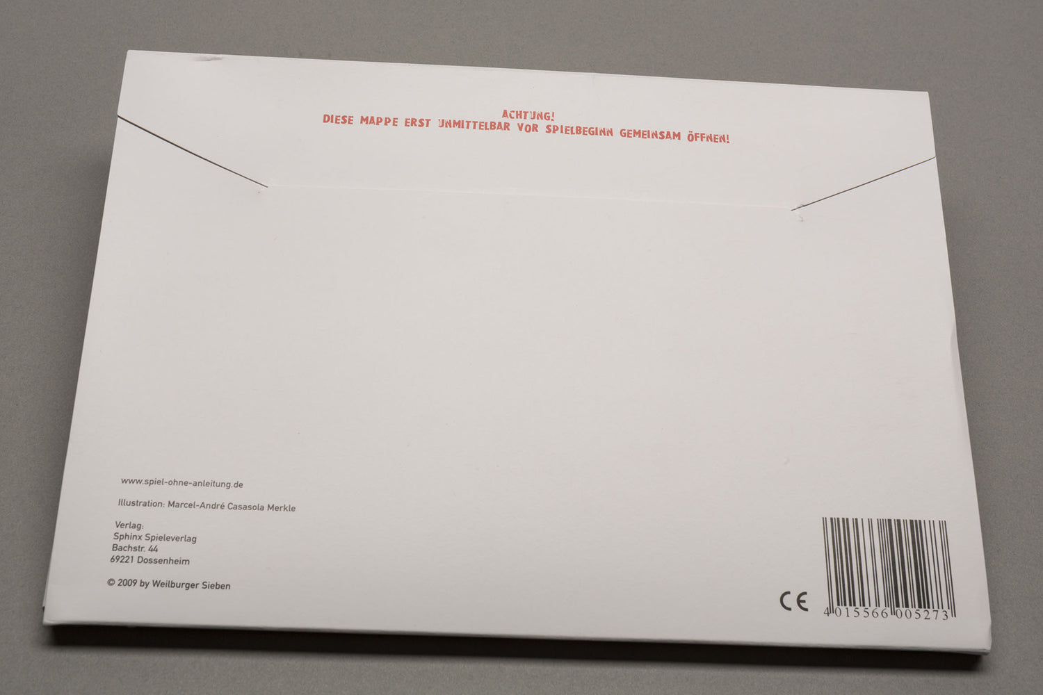 Eine gegen Eine - Ein Spiel ohne Anleitung !!!