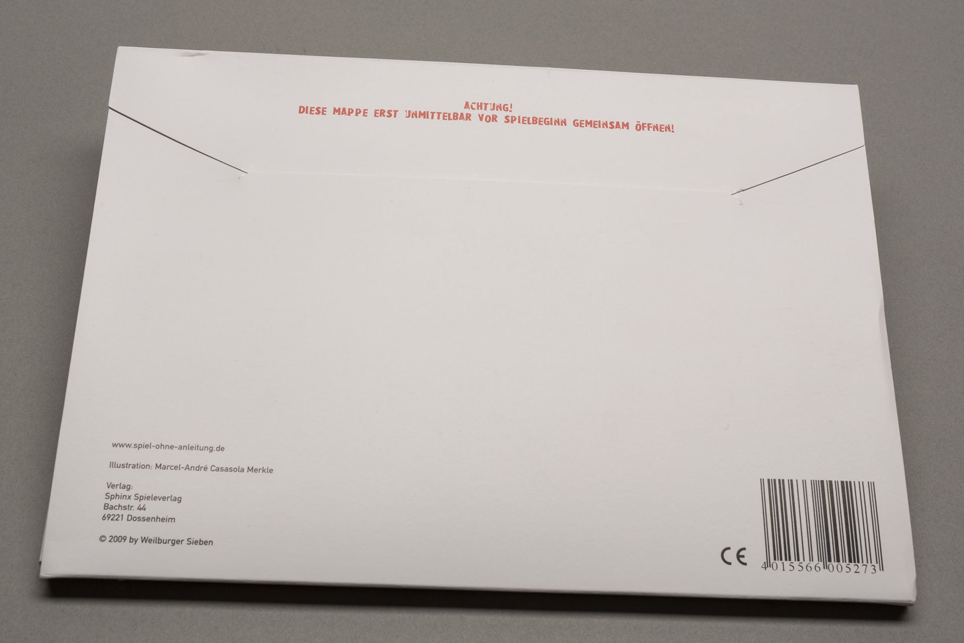 Eine gegen Eine - Ein Spiel ohne Anleitung !!!