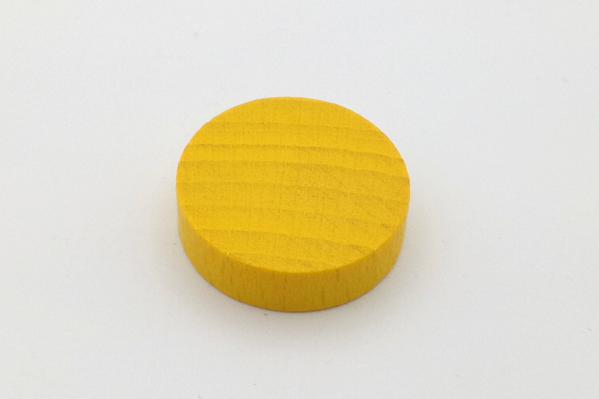 Scheiben 25 x 7 mm - gelb