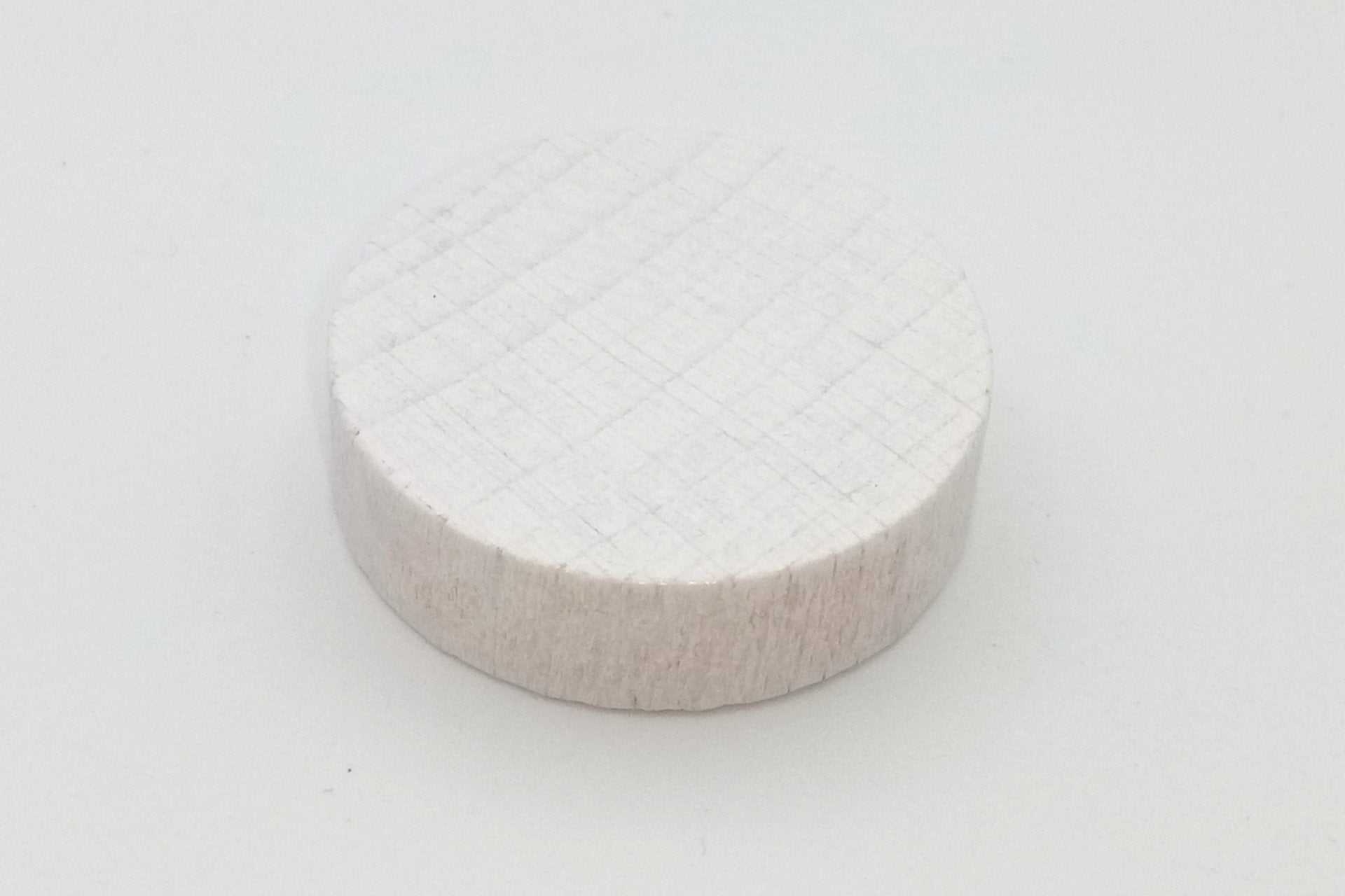 Scheiben 25 x 7 mm - weiß