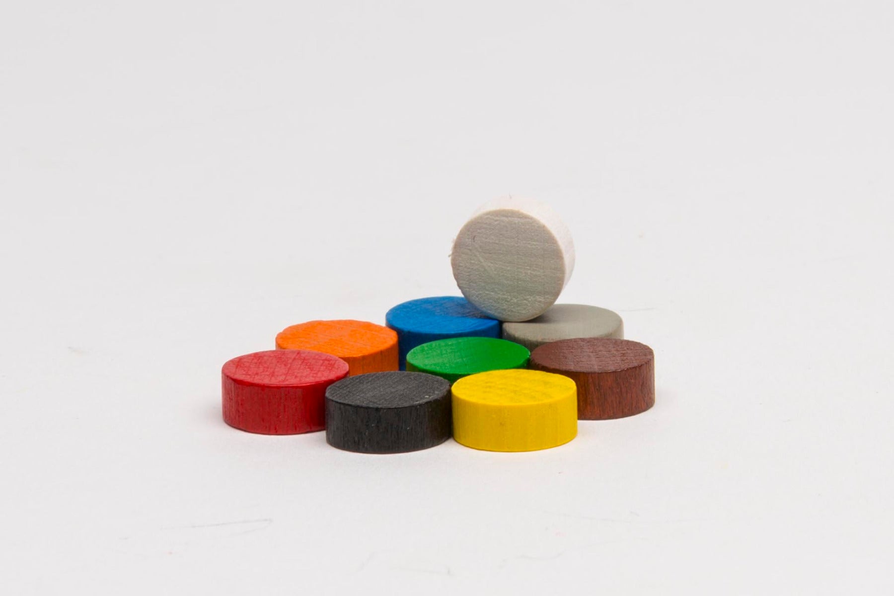 Wooden discs 10 x 5 mm