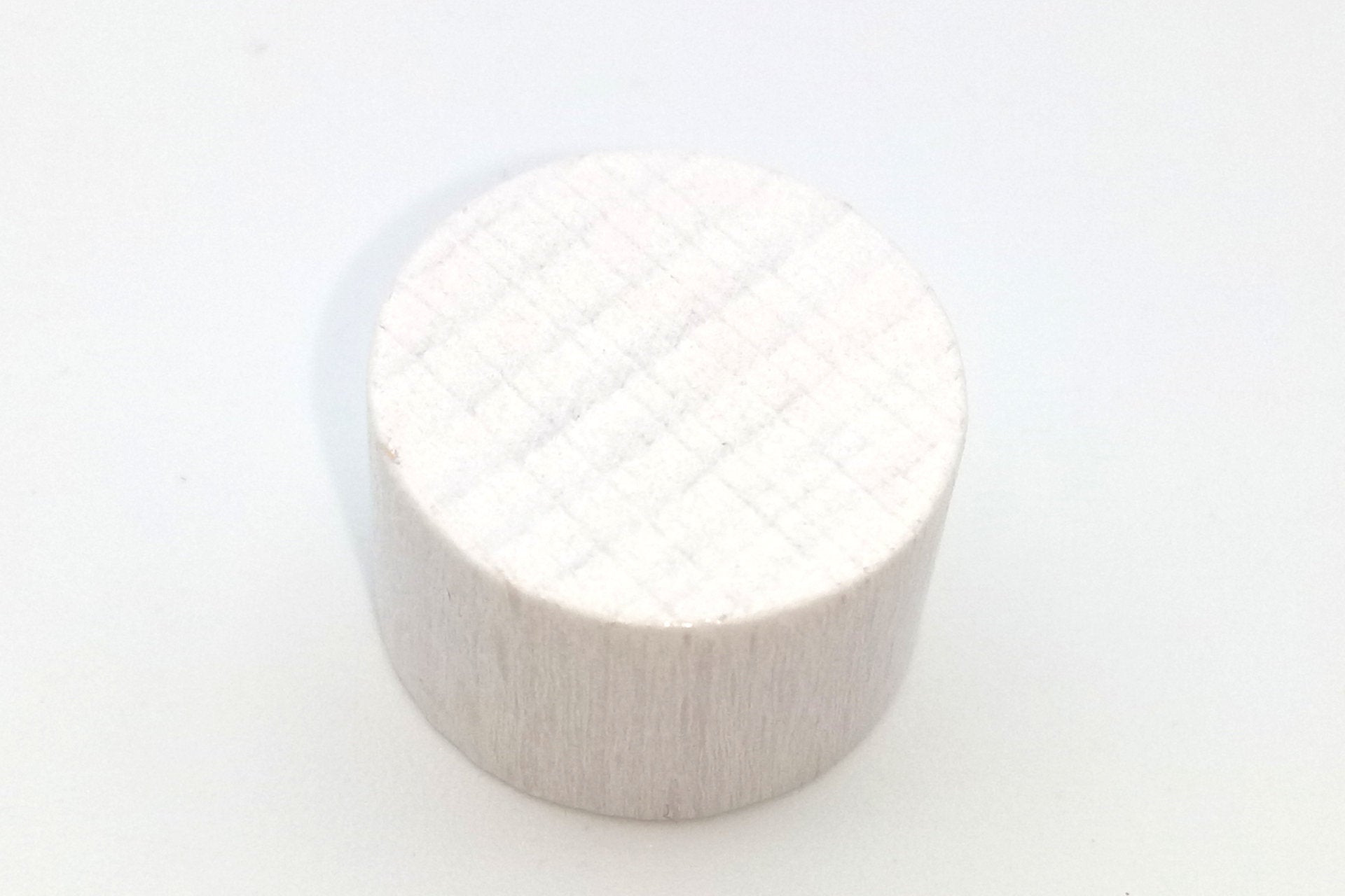 Holzzylinder 15x10 mm - weiss
