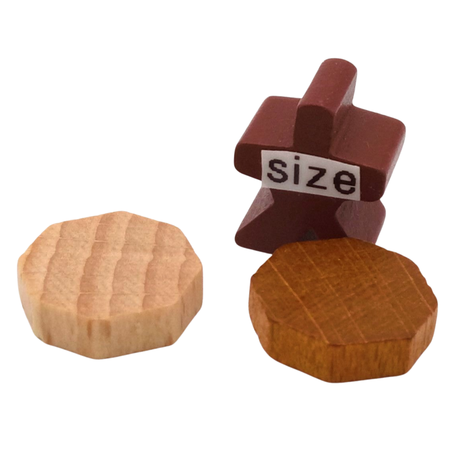 Holz, Scheibe Oktogon