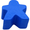 Männchen, Meeple klein-Blau