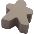 Männchen, Meeple klein-Grau