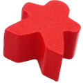 Männchen, Meeple klein-Rot