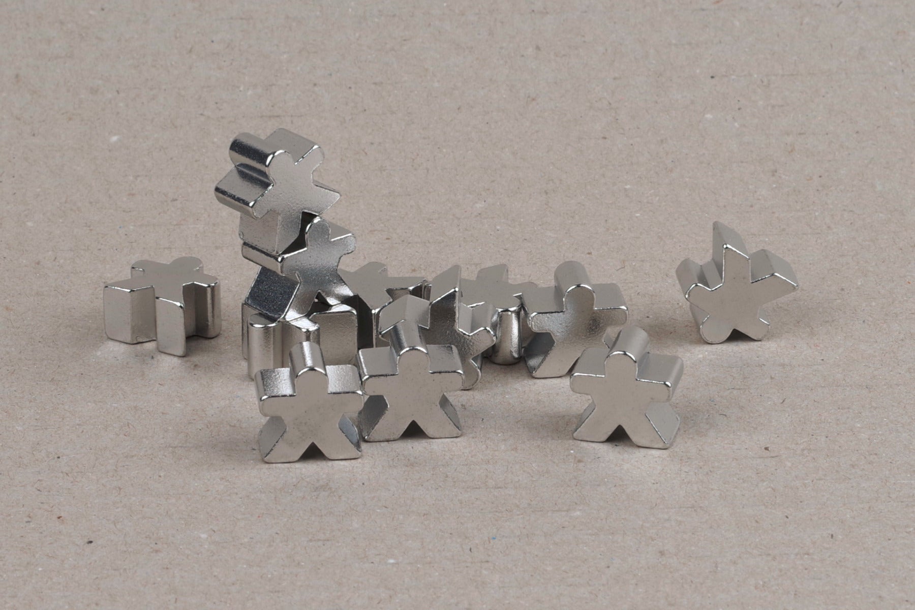 Männchen, Meeple aus Metall