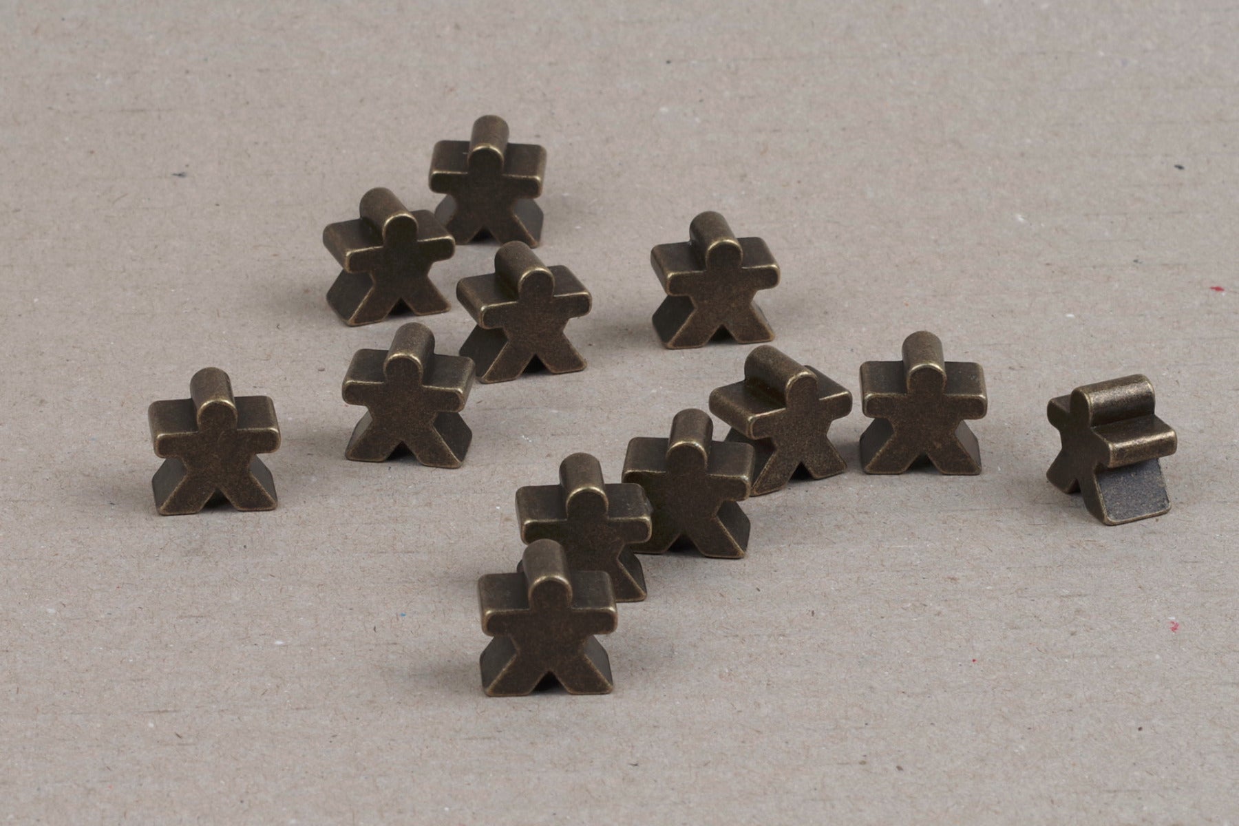 Männchen, Meeple aus Metall