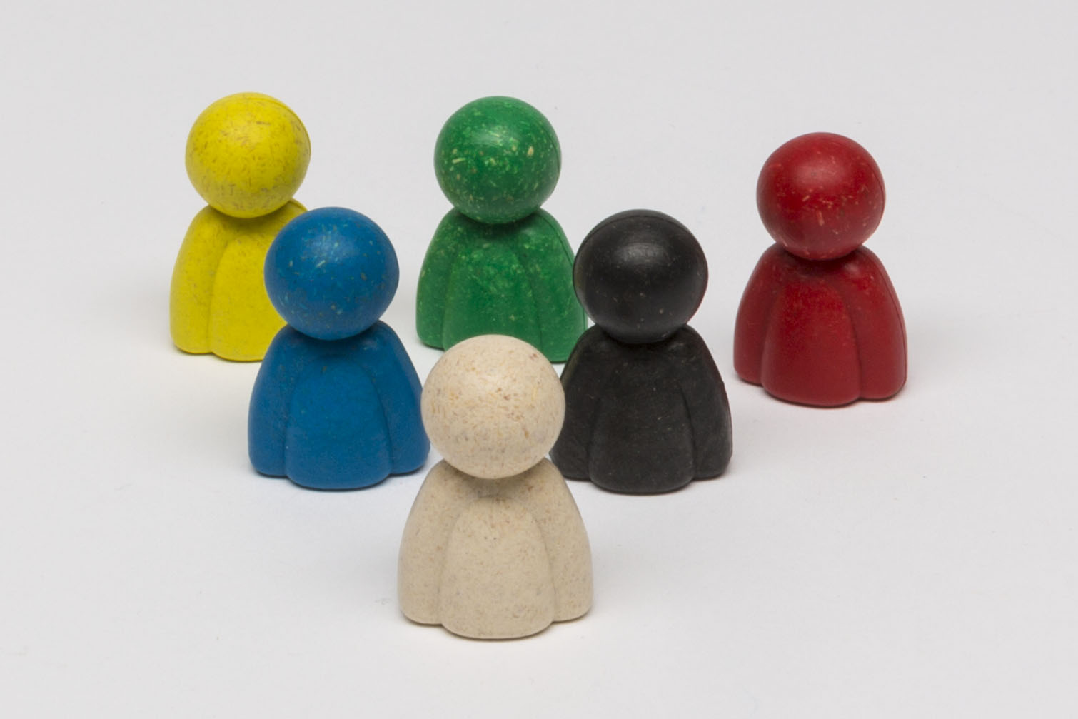 Figures consisting of WPC material green