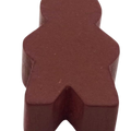 Männchen stehend - braun
