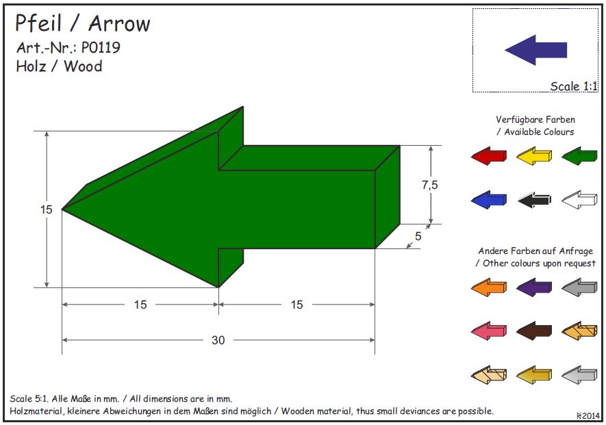 Arrow - black
