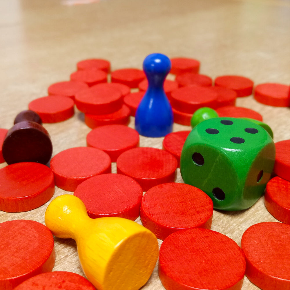 Set pawns and discs
