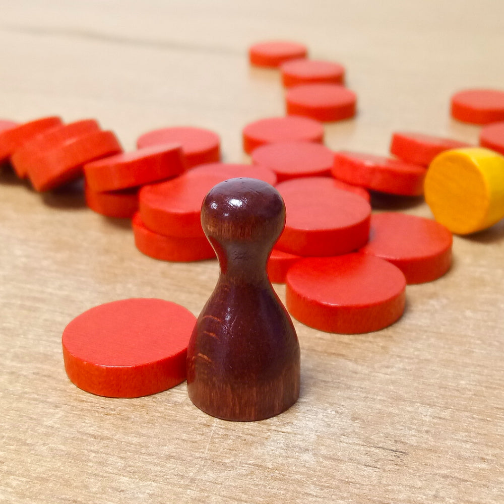 Set pawns and discs