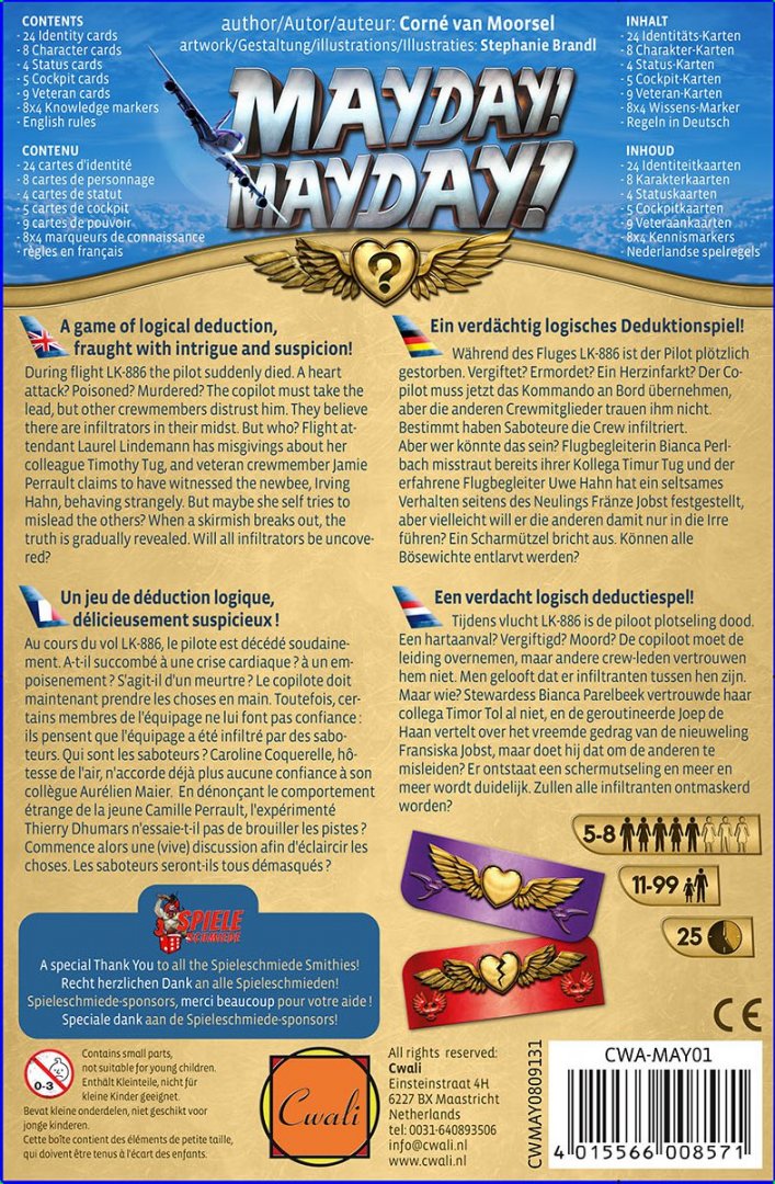 Mayday! Mayday! (DEU/ENG/FRA/NED) - Sonderangebot