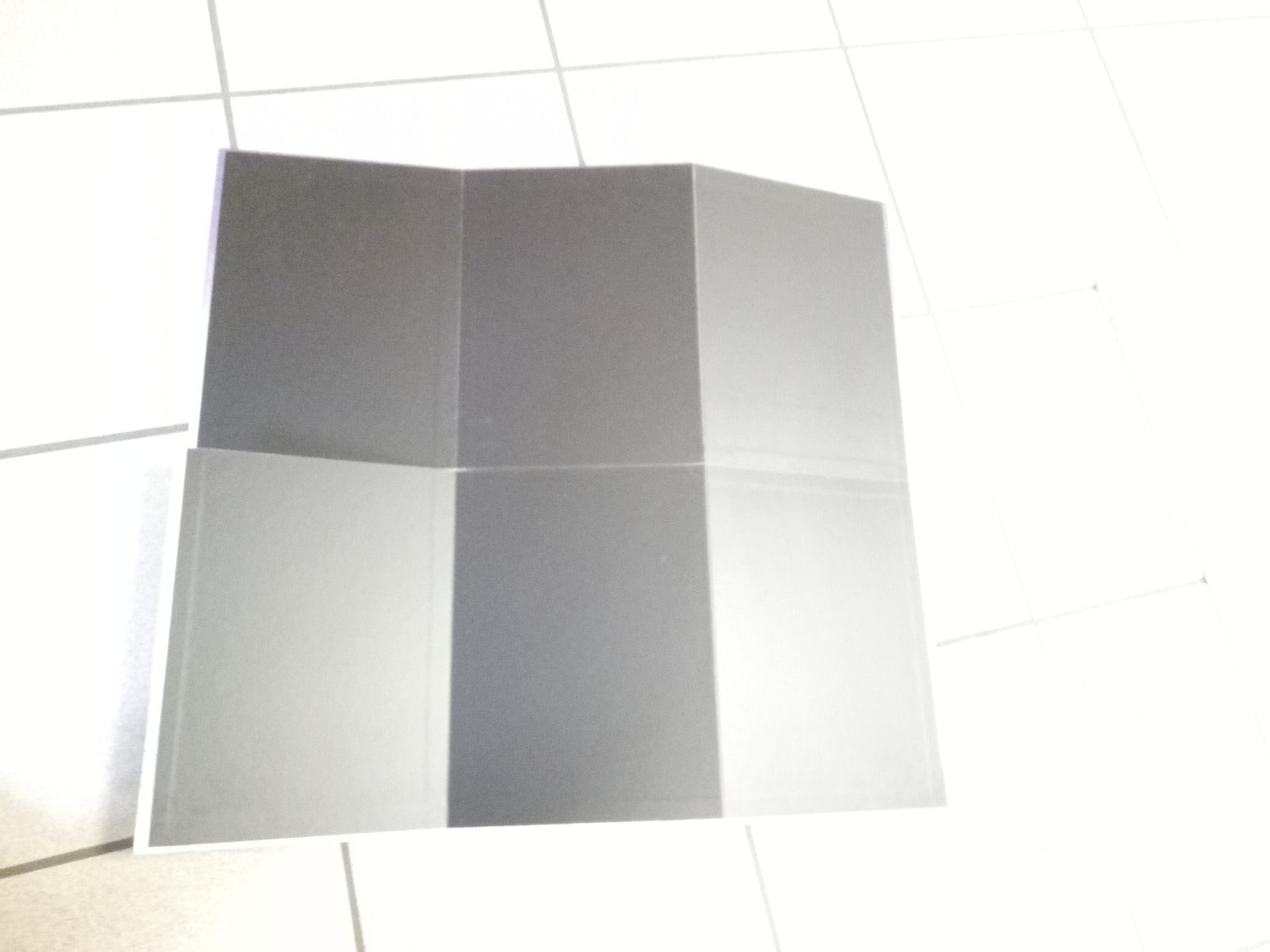 Game board folded six times