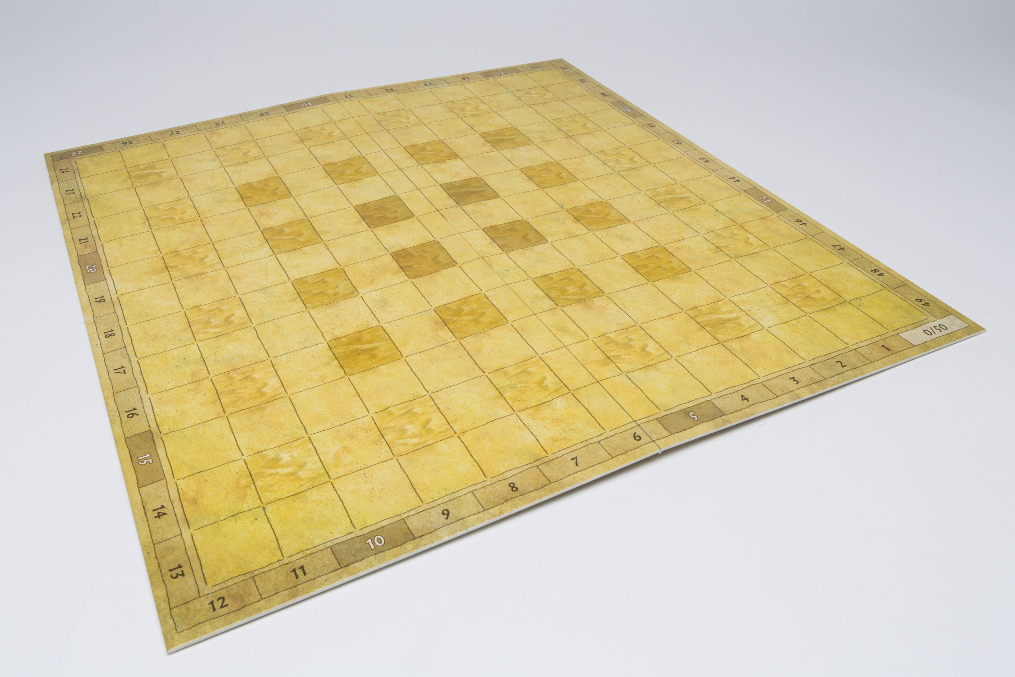 double-sided game board squares and hexagons