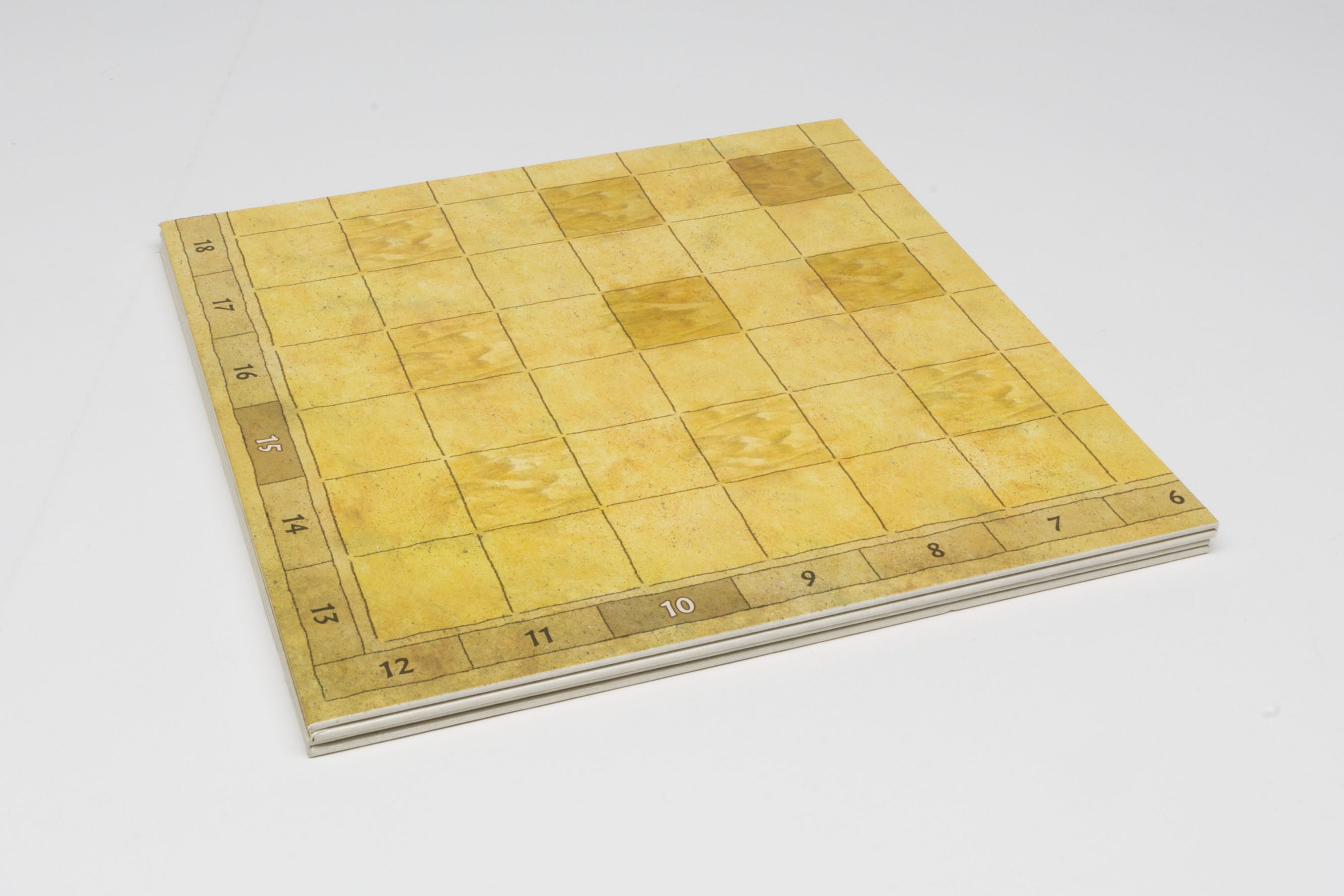 double-sided game board squares and hexagons