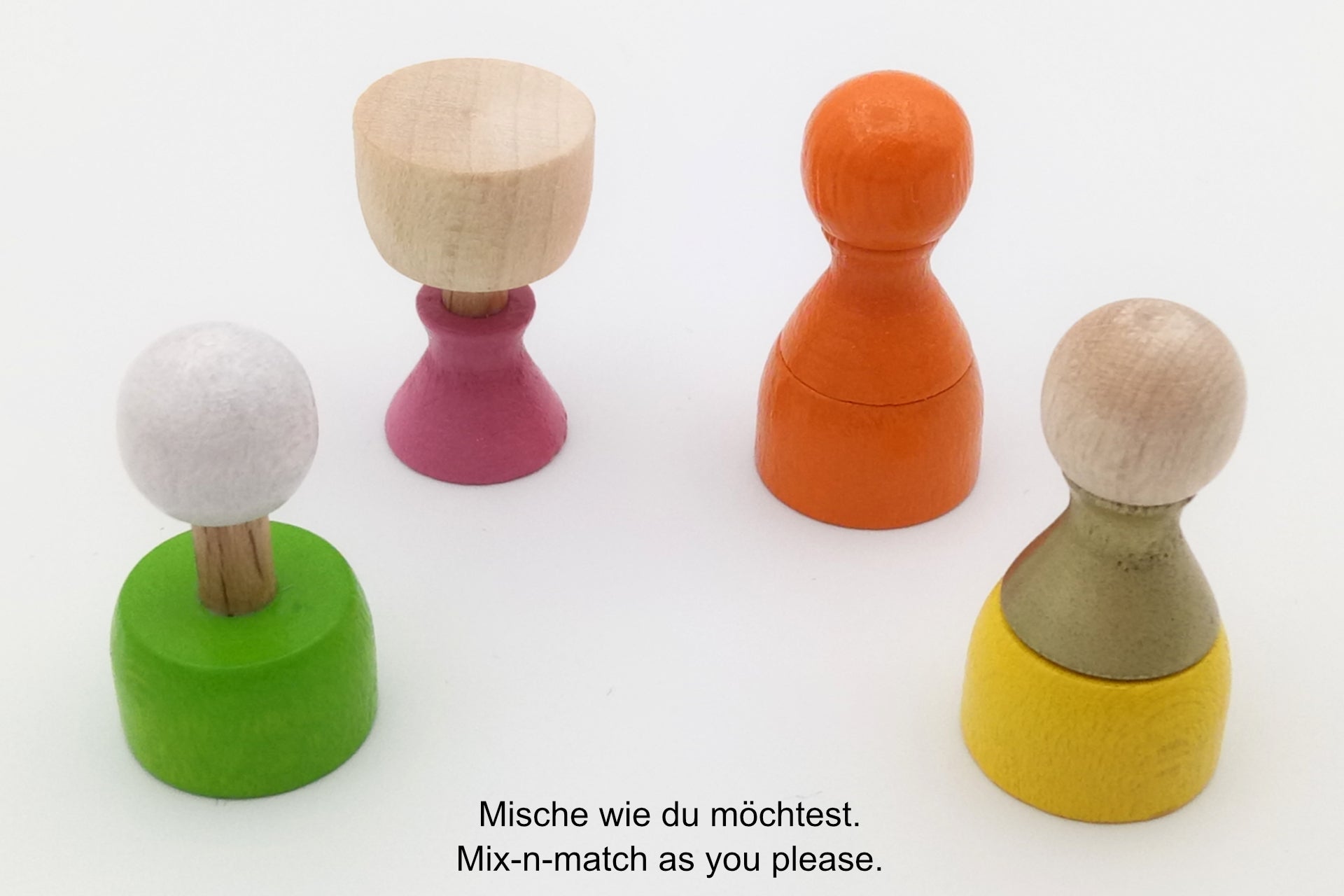 3-teiliger Pöppel - Kopf