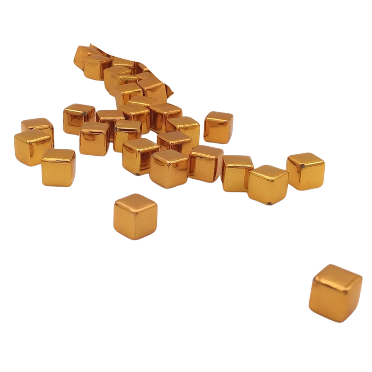 Plastic cubes