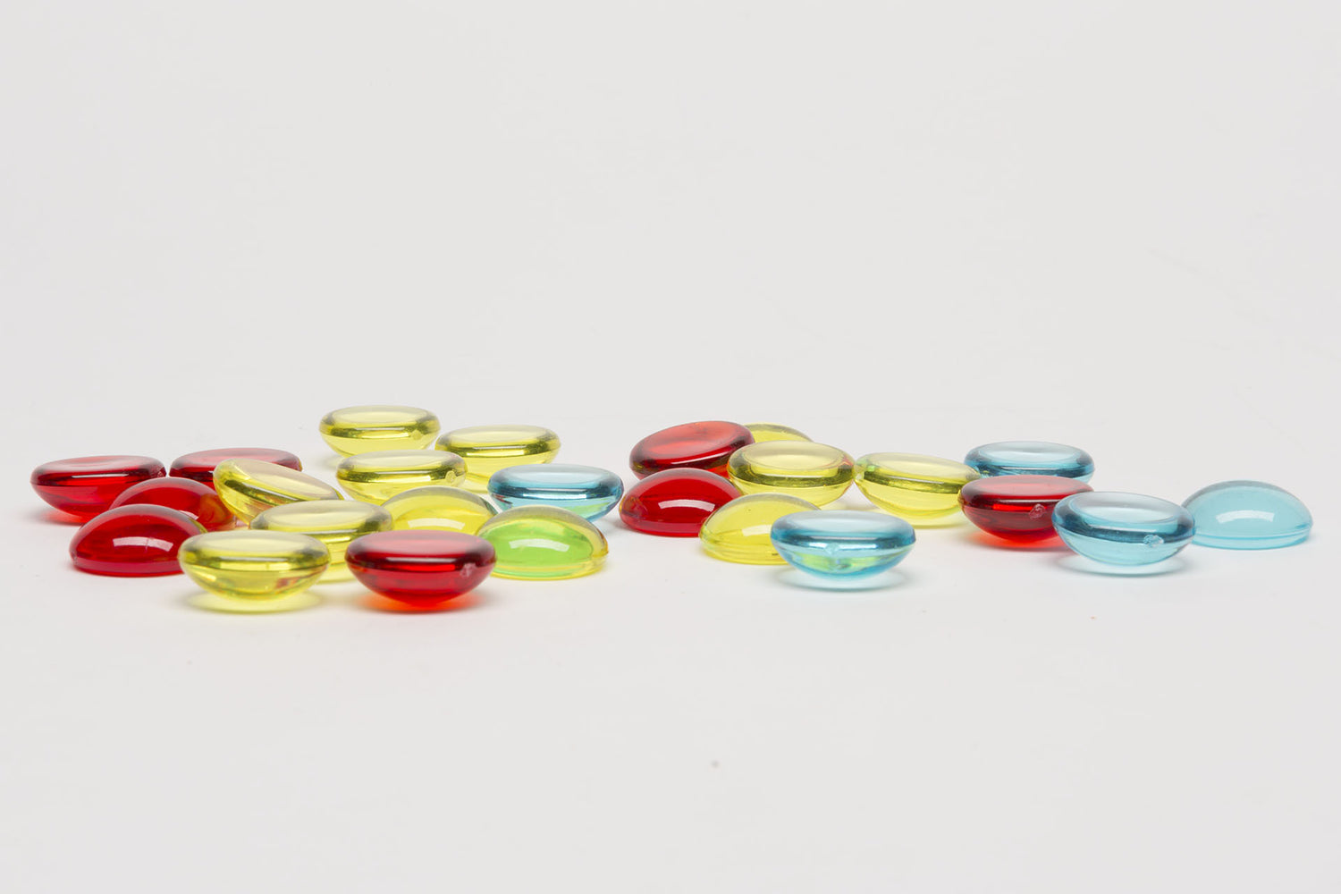 PACK transparente Muggles, 25 Stück - Farbmix