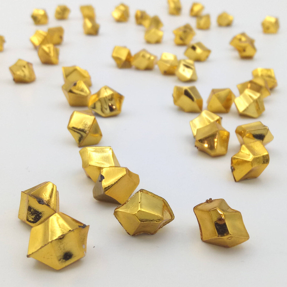 crystal gems in shining gold