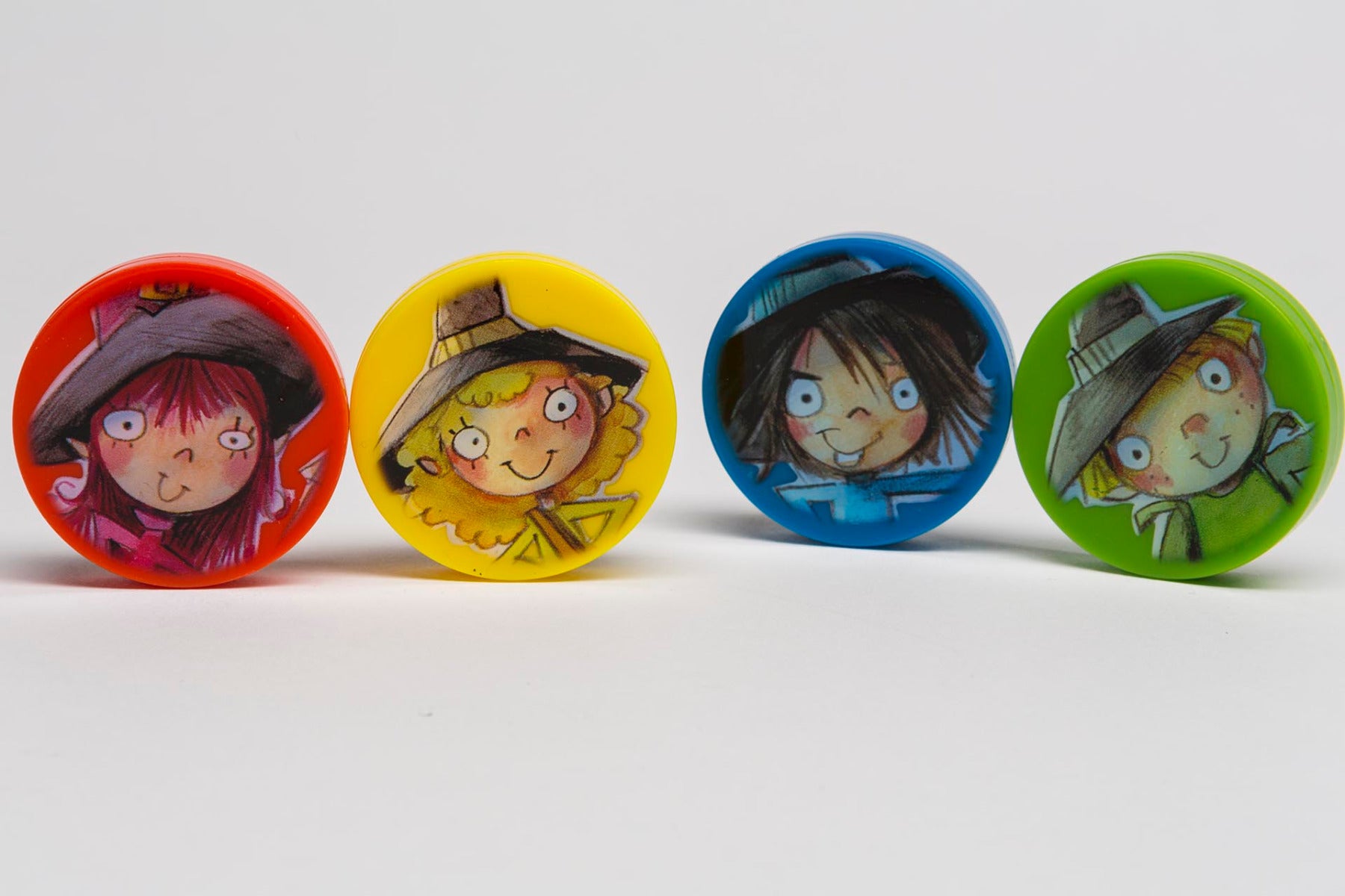 Set Scheiben Kindergesichter, Zauberer