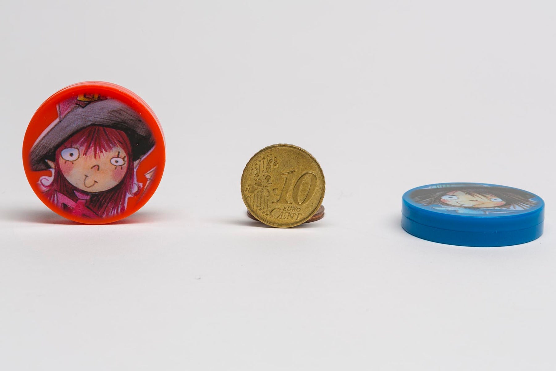 Set Scheiben Kindergesichter, Zauberer