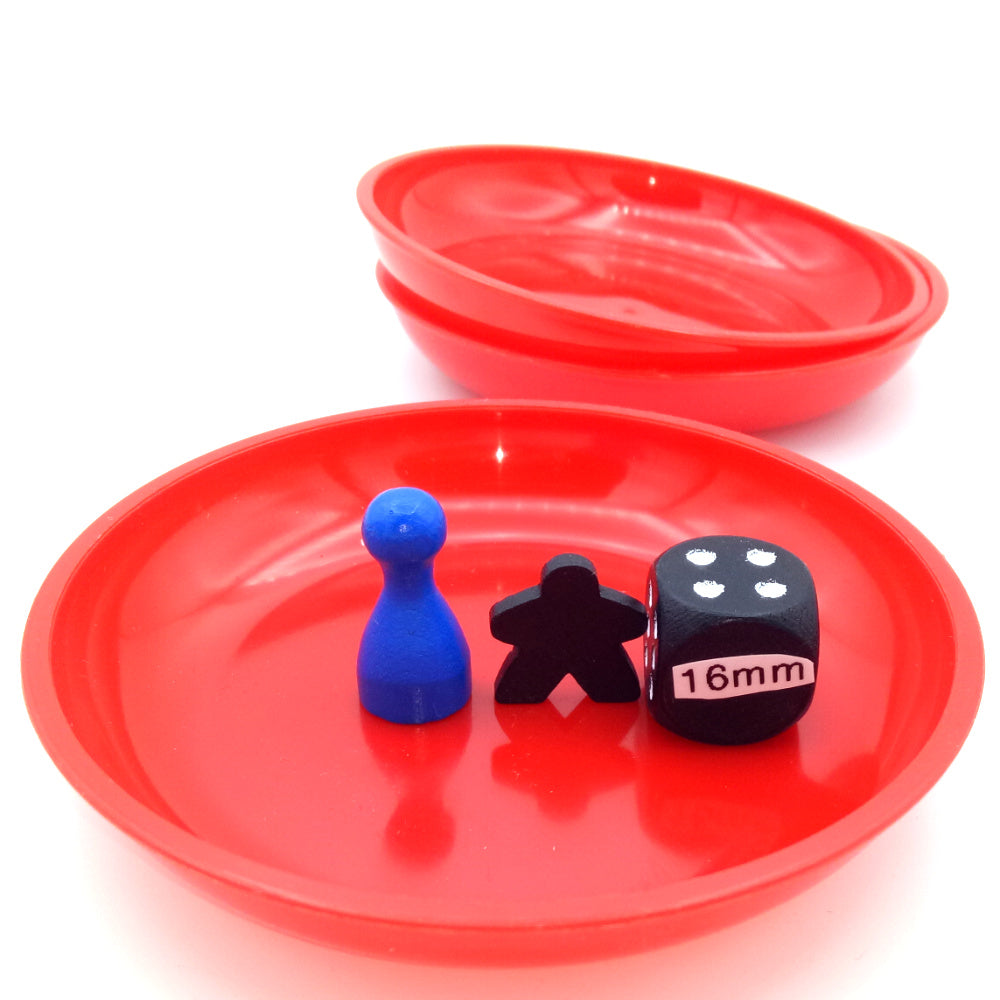Bowls in red