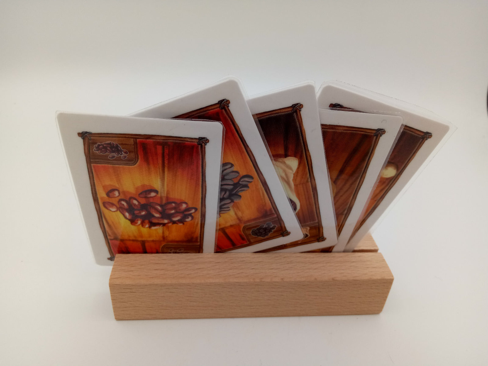 Bench for playing cards