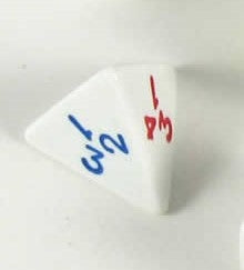 4-sided dice
