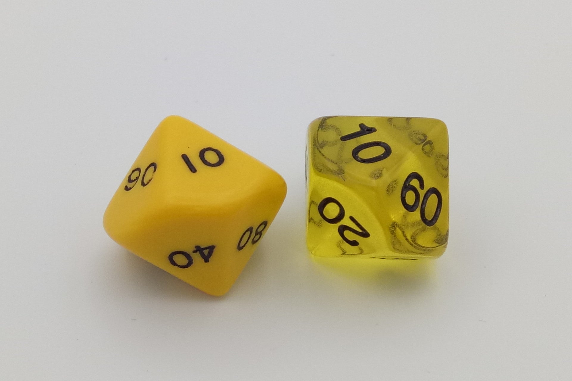 100-sided dice (00-90)