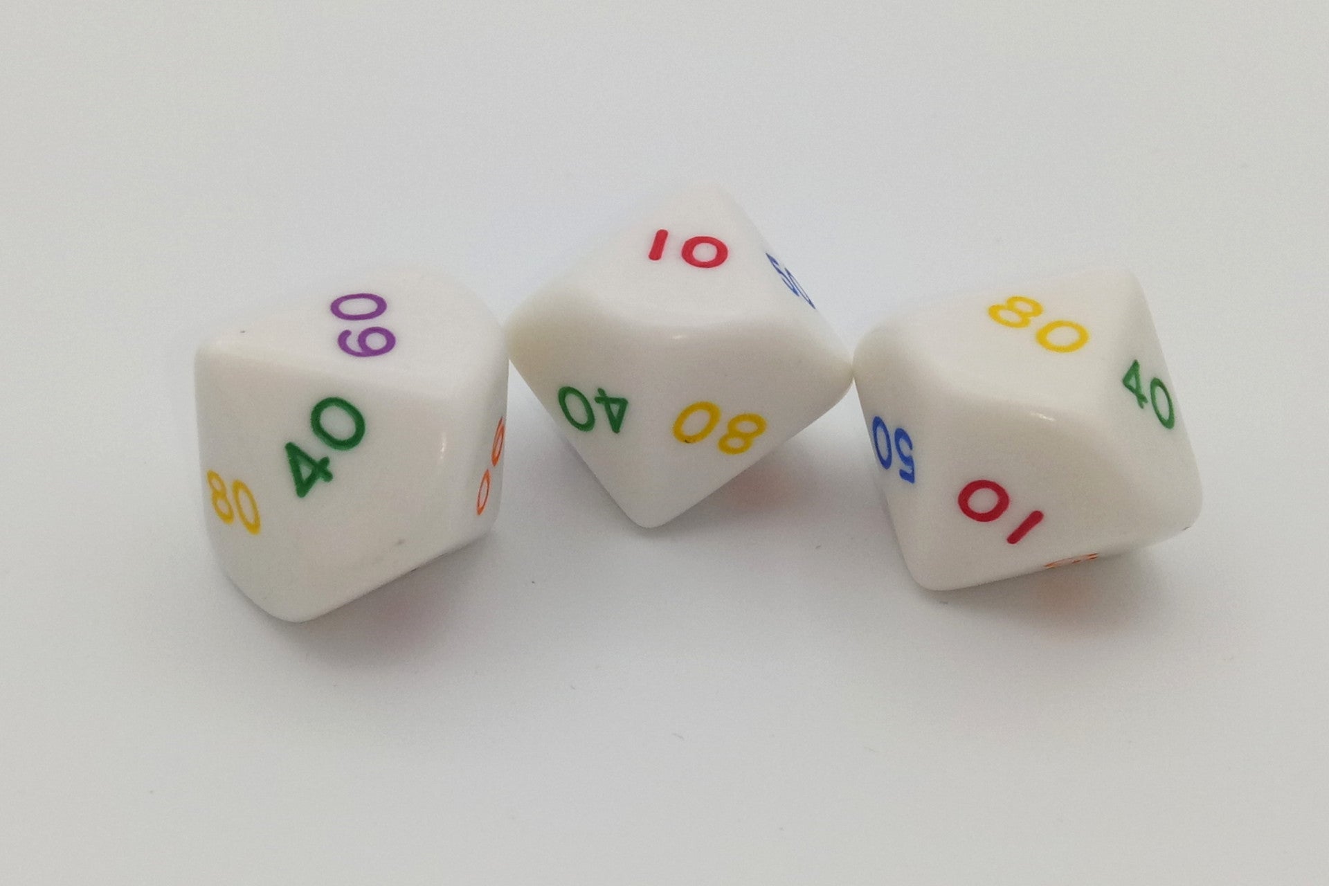 100-sided dice (00-90)