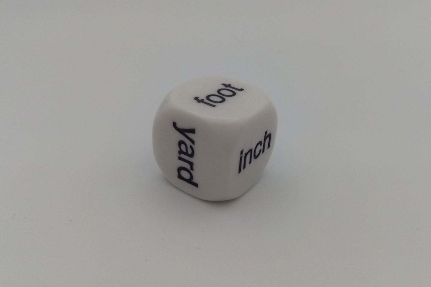 Measurement dice (English)