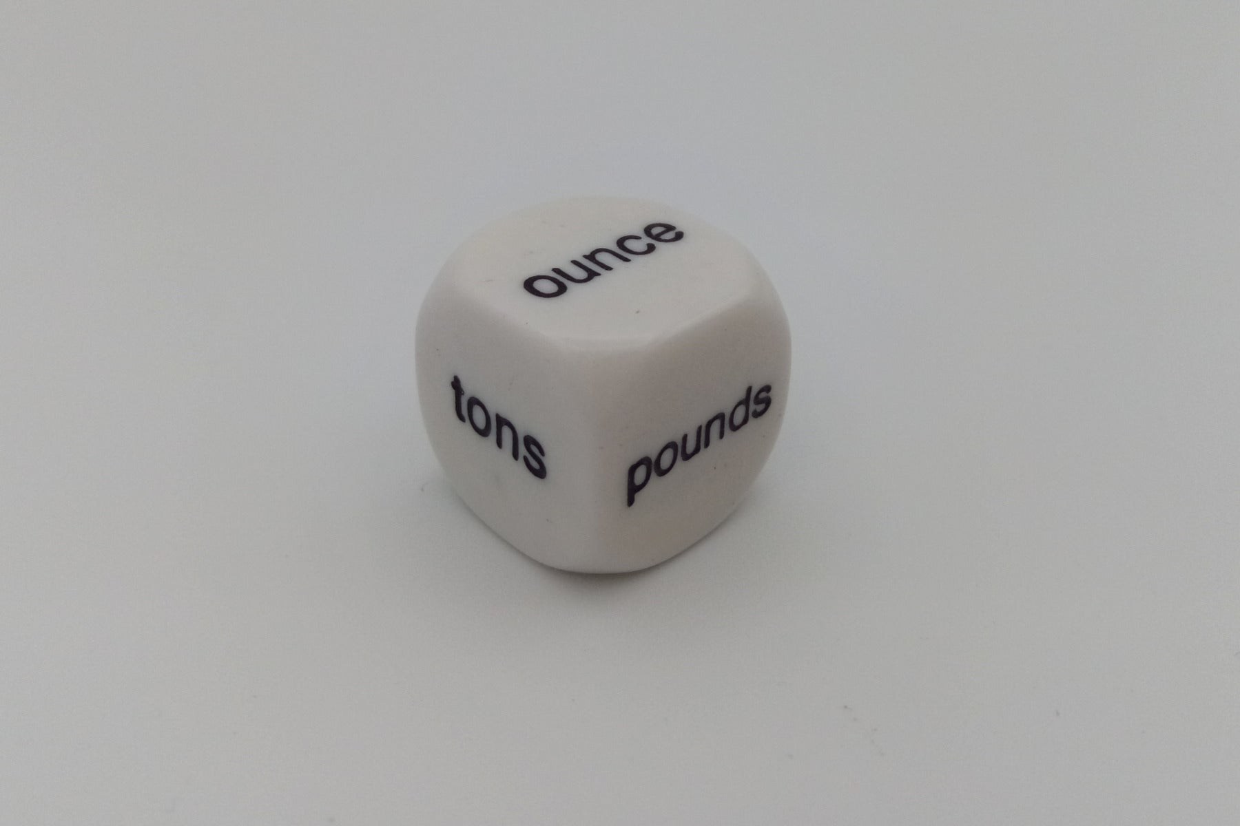 Weight dice (English)