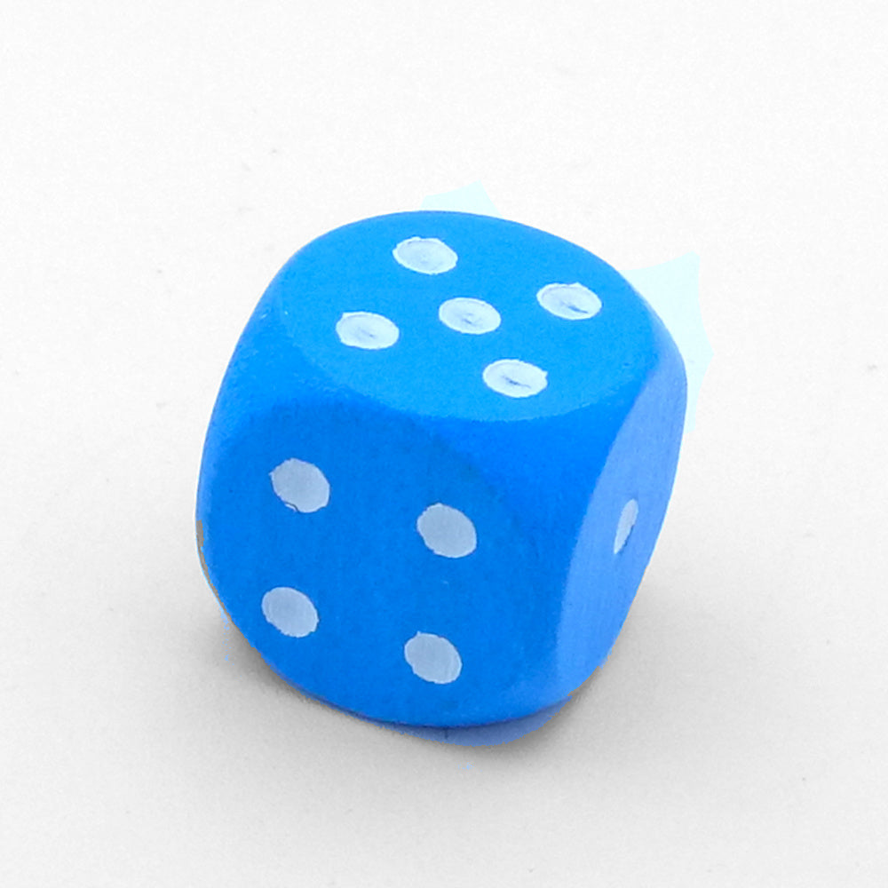 Small wooden cubes 14mm
