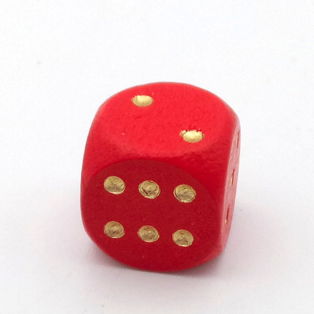 Small wooden cubes 14mm