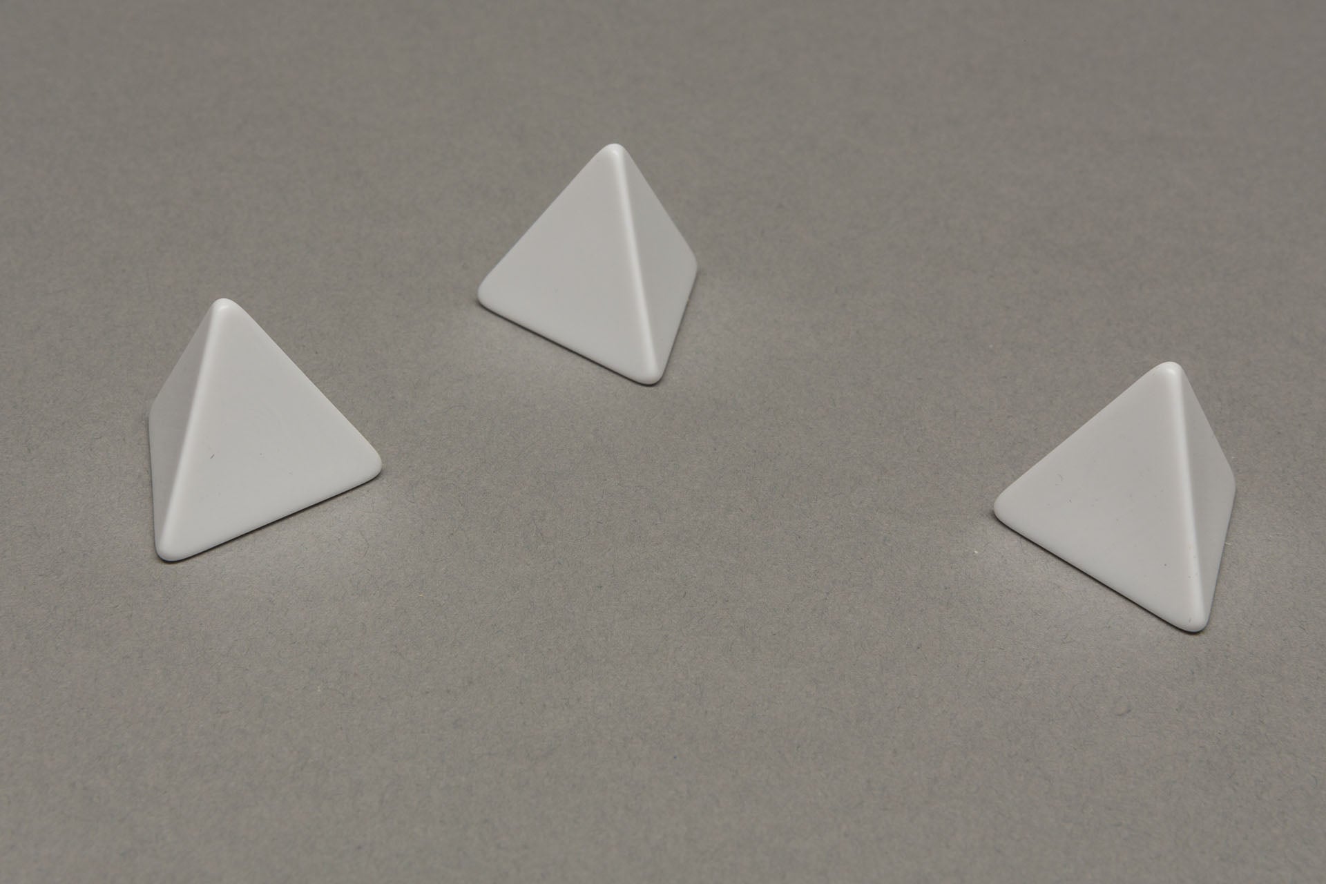 4-sided blank dice