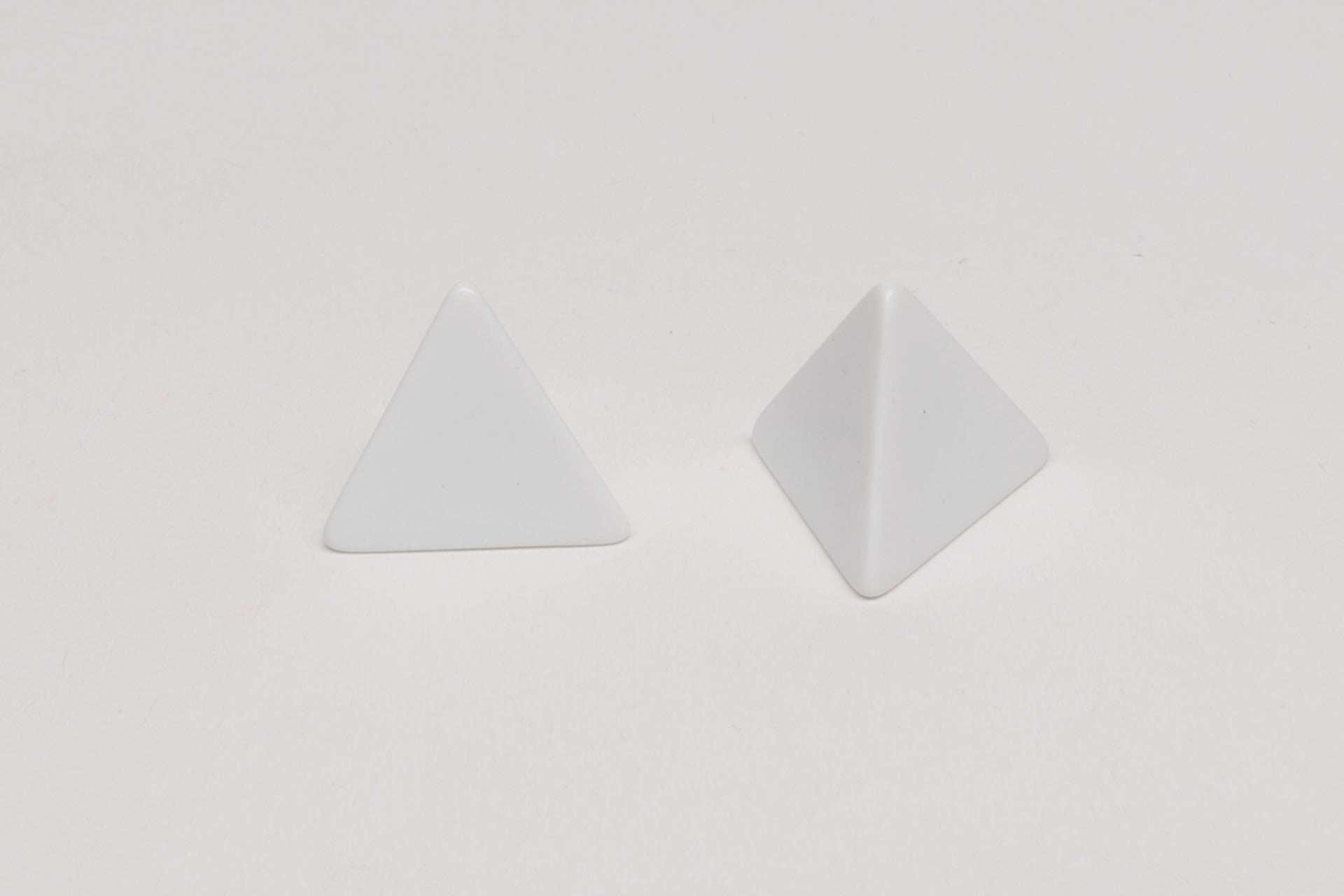 4-sided blank dice
