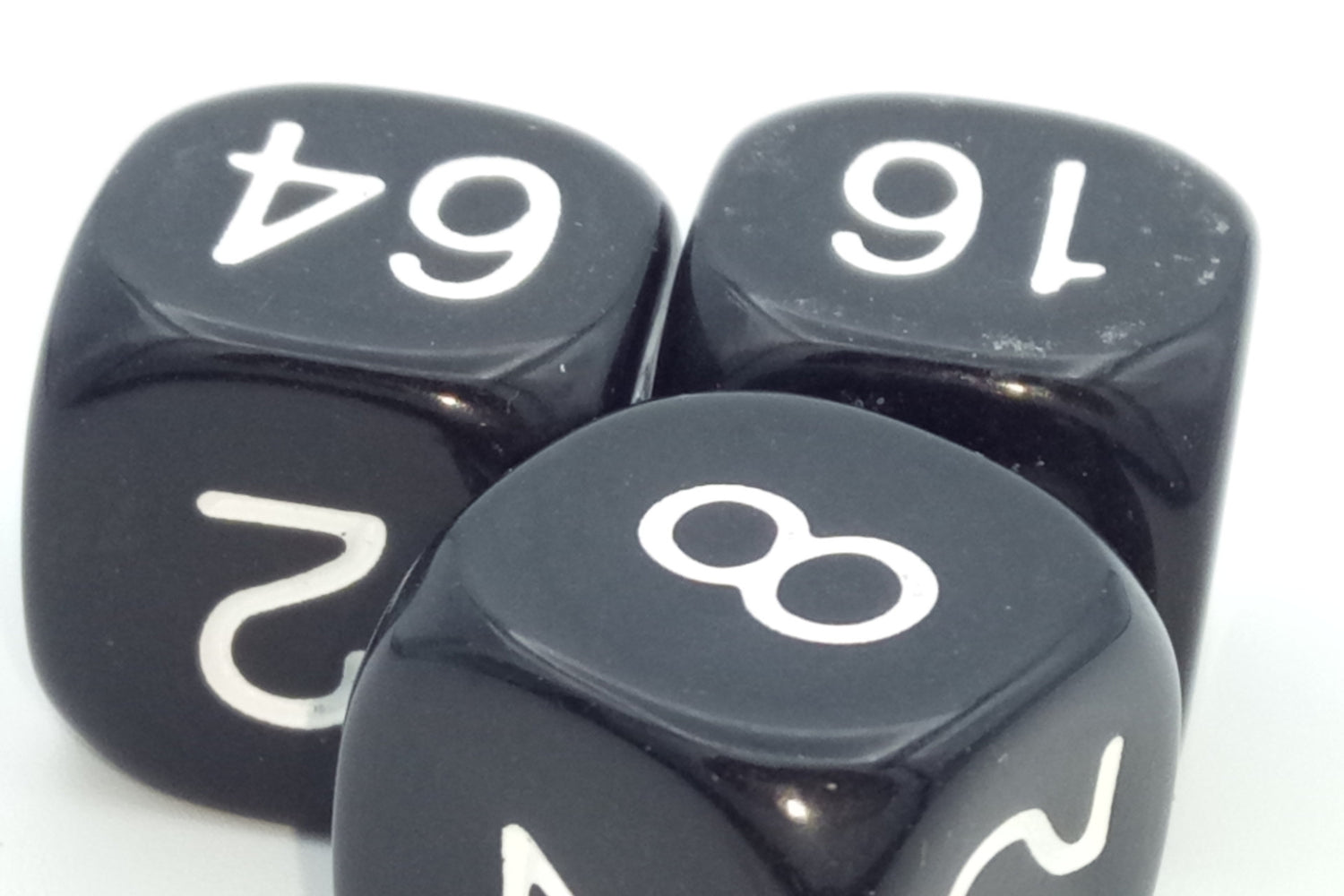 Würfel 2-4-8-16-32-64, Verdoppler für Backgammon