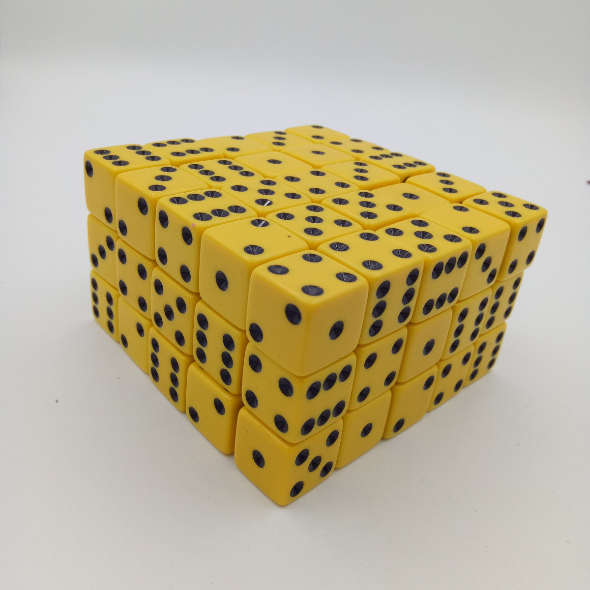 Kunststoffwürfel 15mm (Punkte/eckig)
